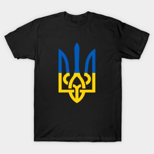 UKRAINE TRIDENT EMBLEM SLAVA UKRAINI PROTEST RUSSIA T-Shirt